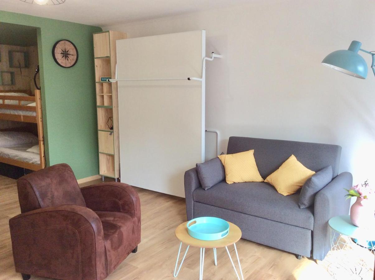 Les Obiones, Vue Laterale Mer, Fort Mahon Plage, Magnifique Studio Cabine 4P, Avec Balcon , Parking Prive Gratuit, Wifi, Classe 2 Etoiles, Exposition Plein Sud En Baie De Somme Fort-Mahon-Plage Exterior foto