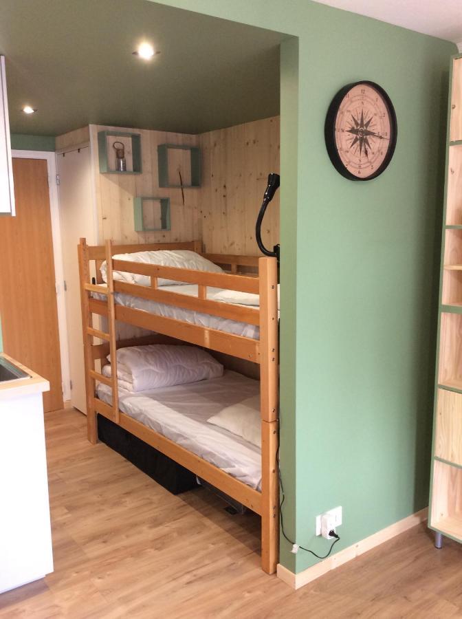 Les Obiones, Vue Laterale Mer, Fort Mahon Plage, Magnifique Studio Cabine 4P, Avec Balcon , Parking Prive Gratuit, Wifi, Classe 2 Etoiles, Exposition Plein Sud En Baie De Somme Fort-Mahon-Plage Exterior foto