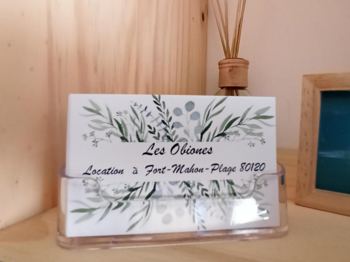Les Obiones, Vue Laterale Mer, Fort Mahon Plage, Magnifique Studio Cabine 4P, Avec Balcon , Parking Prive Gratuit, Wifi, Classe 2 Etoiles, Exposition Plein Sud En Baie De Somme Fort-Mahon-Plage Exterior foto