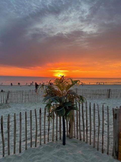 Les Obiones, Vue Laterale Mer, Fort Mahon Plage, Magnifique Studio Cabine 4P, Avec Balcon , Parking Prive Gratuit, Wifi, Classe 2 Etoiles, Exposition Plein Sud En Baie De Somme Fort-Mahon-Plage Exterior foto